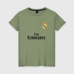 Женская футболка Real Madrid: Fly Emirates