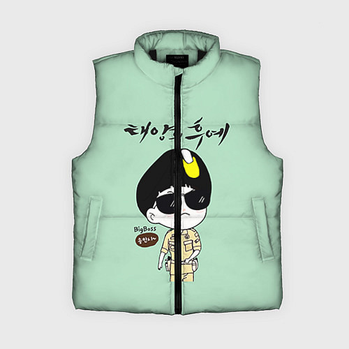 Женский жилет Song Joong Ki: Big boss / 3D-Черный – фото 1