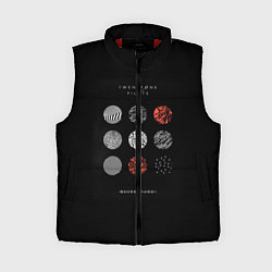 Женский жилет Twenty one pilots: Blurrveace, цвет: 3D-красный