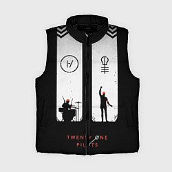 Женский жилет Twenty One Pilots: Lines, цвет: 3D-черный