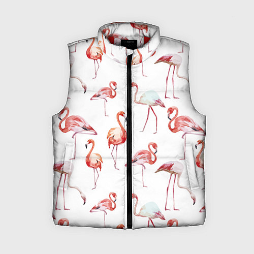Женский жилет Действия фламинго / 3D-Красный – фото 1