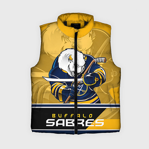 Женский жилет Buffalo Sabres / 3D-Черный – фото 1