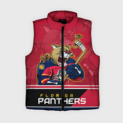 Женский жилет Florida Panthers, цвет: 3D-красный