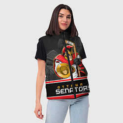 Женский жилет Ottawa Senators, цвет: 3D-красный — фото 2