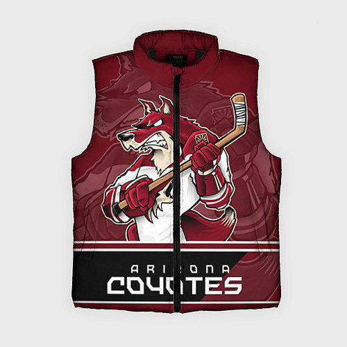 Женский жилет Arizona Coyotes / 3D-Черный – фото 1