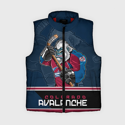 Женский жилет Colorado Avalanche / 3D-Красный – фото 1