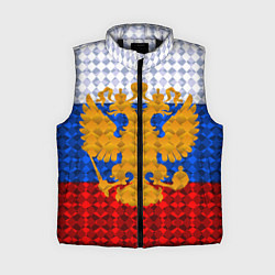 Женский жилет Россия: полигоны