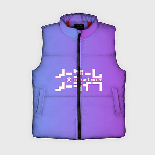 Женский жилет No Game No Life / 3D-Красный – фото 1