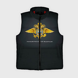 Женский жилет Полиция Российской Федерации, цвет: 3D-красный