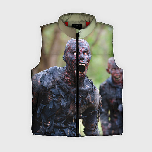 Женский жилет Zombie / 3D-Красный – фото 1