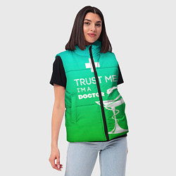 Женский жилет Trust me, i'm a doctor, цвет: 3D-красный — фото 2