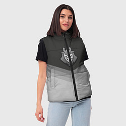 Женский жилет G2 Esports Uniform, цвет: 3D-черный — фото 2