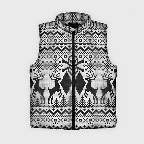 Женский жилет Dead Christmas / 3D-Светло-серый – фото 1