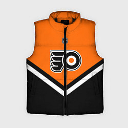 Женский жилет NHL: Philadelphia Flyers, цвет: 3D-черный
