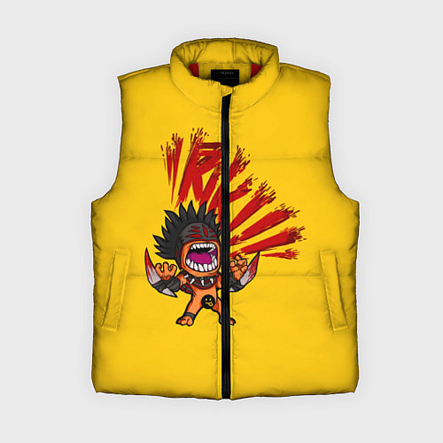 Женский жилет Bloodseeker: Riki / 3D-Красный – фото 1