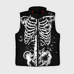 Женский жилет Floral Skeleton