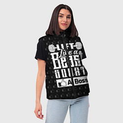 Женский жилет Lift Like A Beast Squat, цвет: 3D-светло-серый — фото 2
