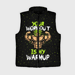 Женский жилет My Workout, цвет: 3D-черный