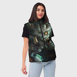 Женский жилет Ренгар, цвет: 3D-светло-серый — фото 2