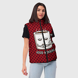 Женский жилет Good Morning, цвет: 3D-красный — фото 2
