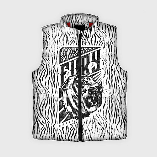 Женский жилет Fury Tiger / 3D-Красный – фото 1