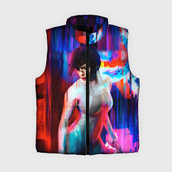 Женский жилет Ghost In The Shell 13, цвет: 3D-черный