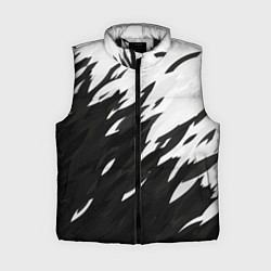 Женский жилет Black & white, цвет: 3D-черный