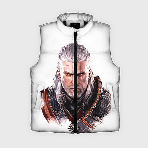 Женский жилет Геральт / 3D-Черный – фото 1