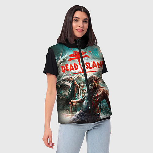 Женский жилет Dead Island / 3D-Красный – фото 3