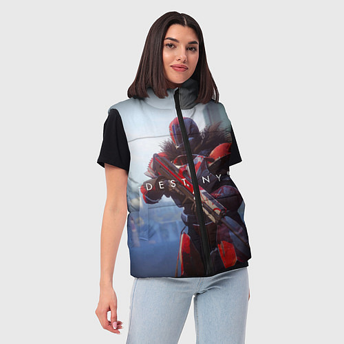 Женский жилет Destiny / 3D-Красный – фото 3
