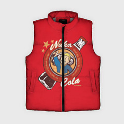 Женский жилет Fallout: Nuka Cola, цвет: 3D-светло-серый