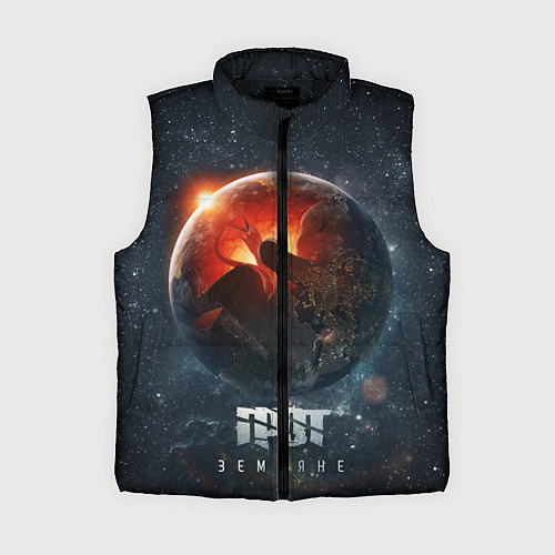 Женский жилет ГРОТ: Земляне / 3D-Черный – фото 1
