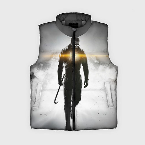 Женский жилет Гордон Фримен / 3D-Светло-серый – фото 1