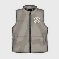 Женский жилет Linkin Park: Grey style, цвет: 3D-черный