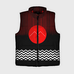 Женский жилет Twin Peaks Sun, цвет: 3D-красный