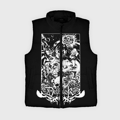 Женский жилет Dethklok: Metalocalypse / 3D-Черный – фото 1