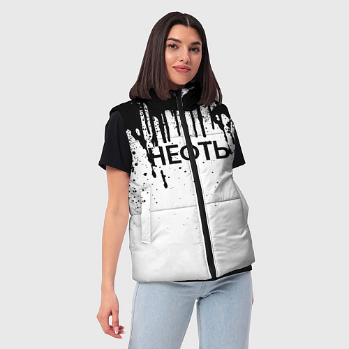 Женский жилет Нефть / 3D-Красный – фото 3