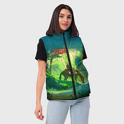 Женский жилет The Legend of Zelda, цвет: 3D-красный — фото 2