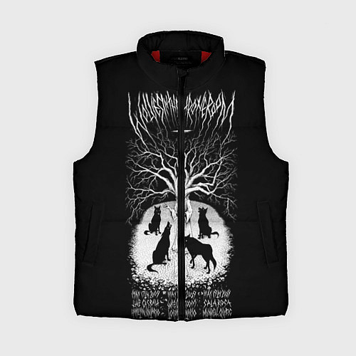 Женский жилет Wolves in the Throne Room / 3D-Красный – фото 1