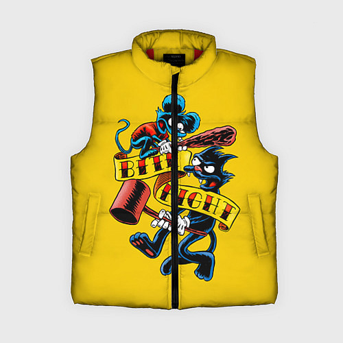 Женский жилет Bite Fight / 3D-Красный – фото 1