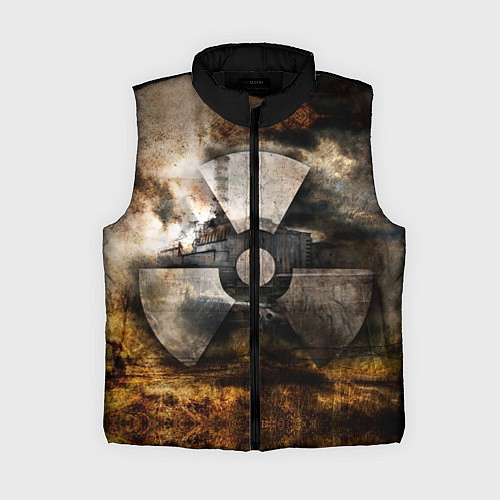 Женский жилет STALKER: Nuclear / 3D-Черный – фото 1
