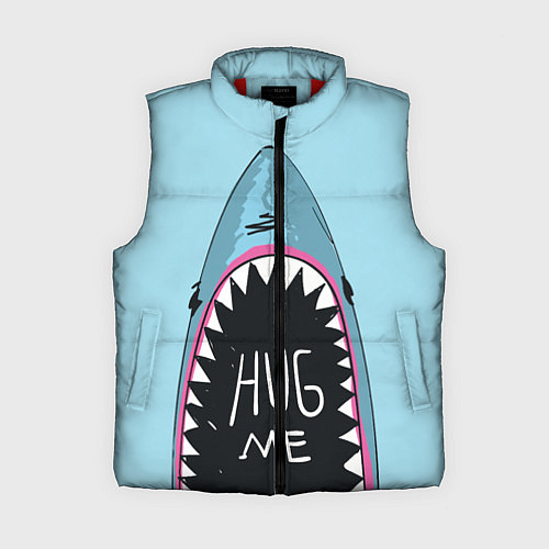 Женский жилет Shark: Hug me / 3D-Красный – фото 1