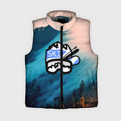 Женский жилет SKI, цвет: 3D-светло-серый