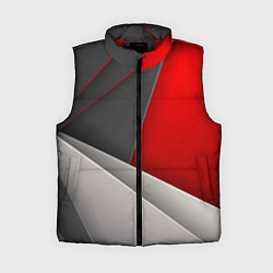 Женский жилет Lines, цвет: 3D-красный