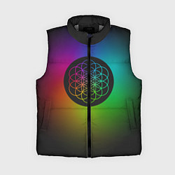 Женский жилет Coldplay Colour, цвет: 3D-светло-серый