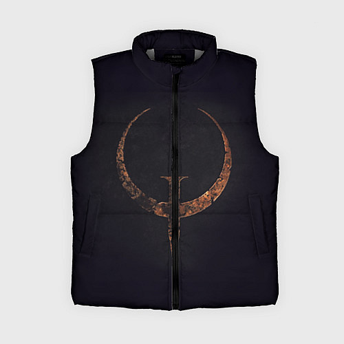 Женский жилет Quake champions / 3D-Светло-серый – фото 1