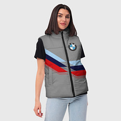 Женский жилет Бмв Bmw 2018 Grey, цвет: 3D-черный — фото 2