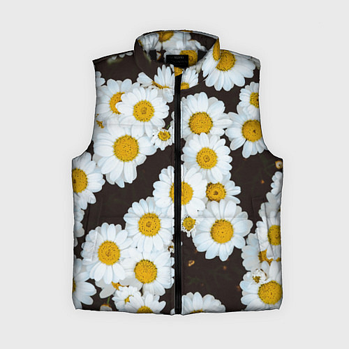 Женский жилет Аромашки / 3D-Черный – фото 1