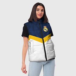 Женский жилет Real Madrid FC: Sport, цвет: 3D-черный — фото 2