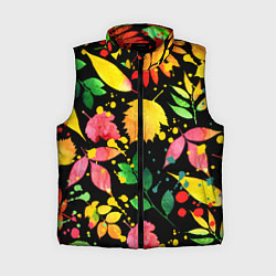 Женский жилет Осень, цвет: 3D-красный